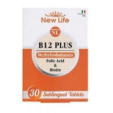 New Life B12 Plus Methylcobalamin 30 Dilaltı Tablet ürün görseli
