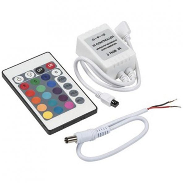 Bilgisayar Masası İçin RGB 5 Metre Adaptörlü Şerit Led Hazır Set - 5