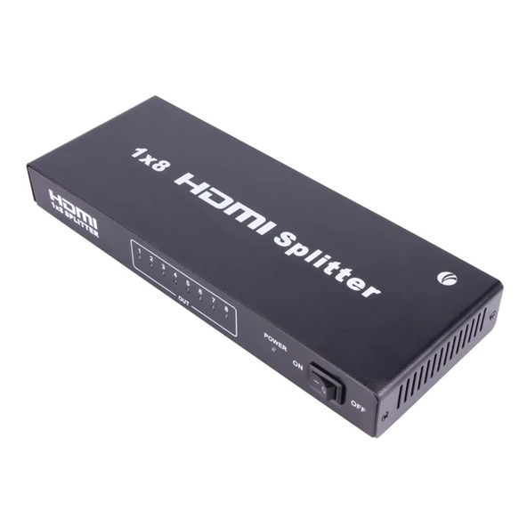 Vcom 1-8 Port 1.4V 3D Metal Hdmi Splitter ürün görseli