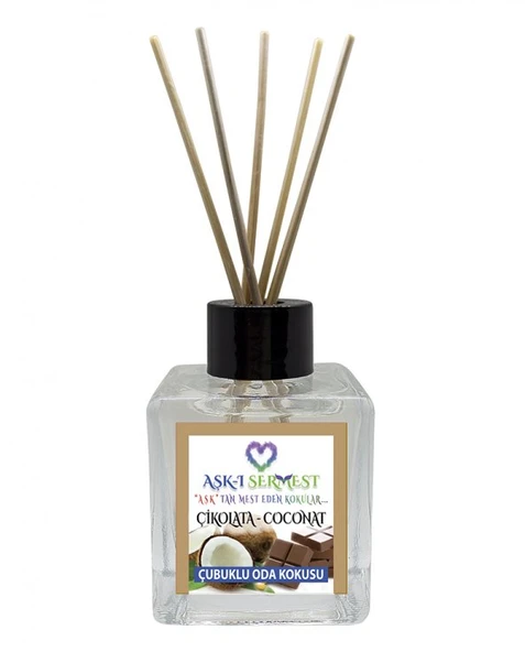 Aşk-ı Sermest Pariiss Hiltonn Çiçek Aromalı Bambu Çubuk Oda Kokusu Parfüm,  Küp Şişe,  120 mL, 3 Ad ürün görseli 1