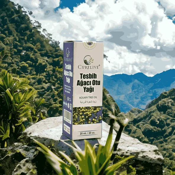 CURELIVE Tesbih Ağacı Otu Yağı 20ml
