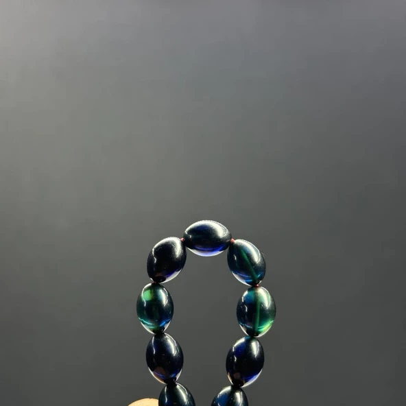 Beyzi Model 8,5-11,5mm Sıkma Kehribar Zaza Tesbih - 2