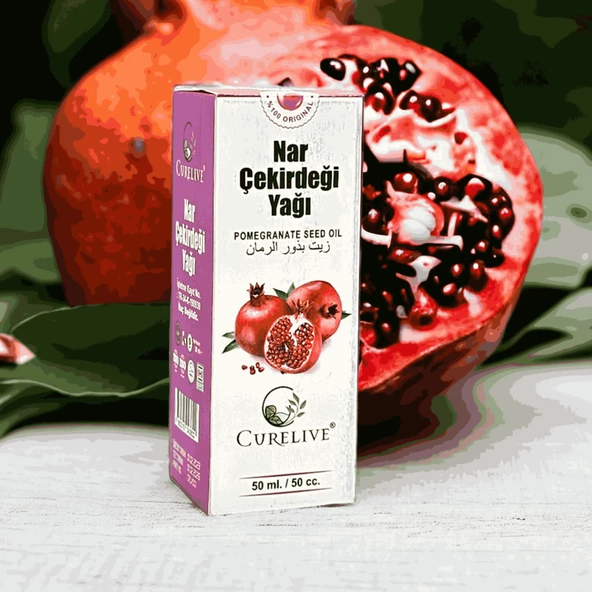 CURELIVE Nar Çekirdeği Yağı 50ml