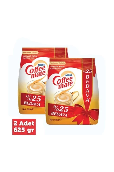 Nescafe Nestle Coffee Mate 625 gr x 2 Adet