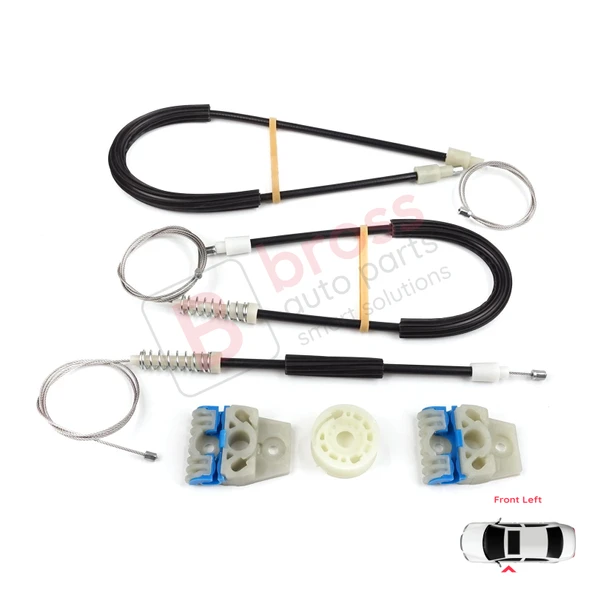 VW Passat B7 362 365 2010-2014 CC A32 A33 2011-2020 İçin Elektrikli Ön Sol Cam Kriko Tamir Seti