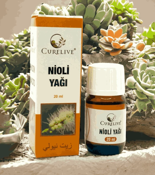 CURELIVE Saf Nioli Yağı ile Saç ve Cilt Bakım Yağı 20ml Cam Şişe