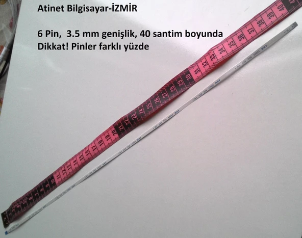 Awm 20624 80C 60V Vw-1 Flex Şerit Kablo 6 Pin 6-0.5-40B - 2