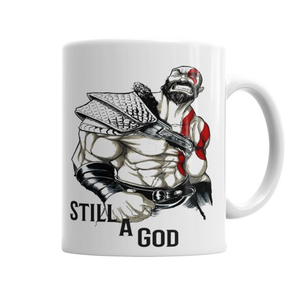 Kratos Still A God Kupa Bardak Porselen