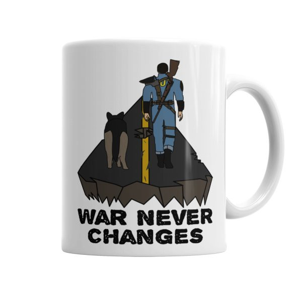 Fallout War Never Changes Cambridge Kupa Bardak Porselen