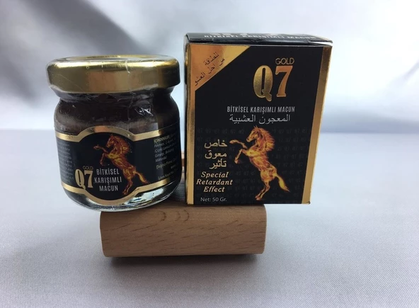 Q7 MACUN 50 GR BALLI BİTKİSEL MACUN 2 ADET