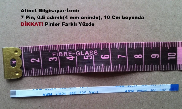 Awm 20624 80C 60V Vw-1 Flex Kablo 7 Pin 10Cm 7-0.5-10B