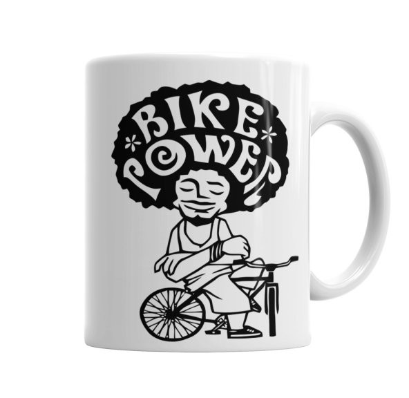 Bike Power Black Kupa Bardak Porselen
