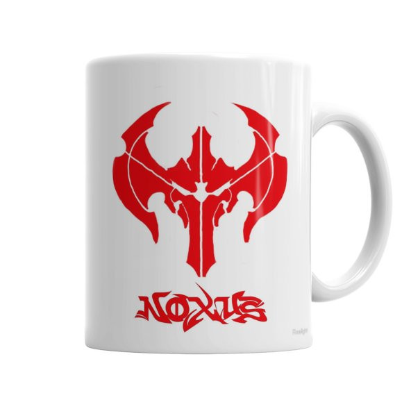 League Of Legends Noxus Symbol Logo Kupa Bardak Porselen - 1