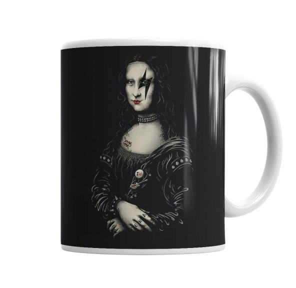 Mona Lisa Kupa Bardak Porselen