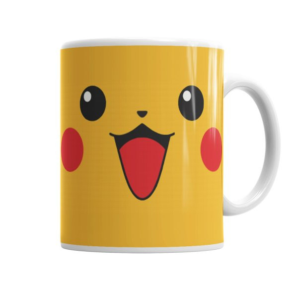 Pika Pikachu Bad Boy Pokemon Kupa Bardak Porselen