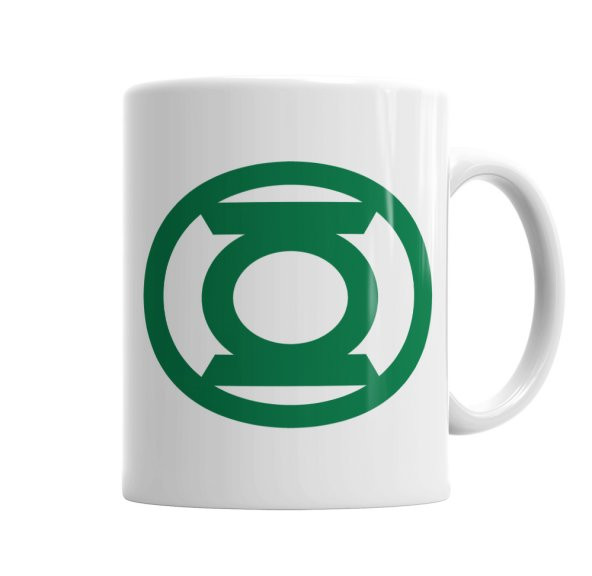 Green Lantern Kupa Bardak Porselen