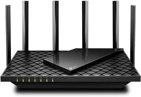 AX72, AX5400 Mbps, Fiber Destekli, 4×Gbps LAN Portlarıları, 100'den Fazla Cihazı Bağlayın,OFDMA ve MU-MIMO Destekli, Oyun için İdeal Xbox/PS/8K Yayın, Dual-Band Gigabit Wi-Fi 6 Router