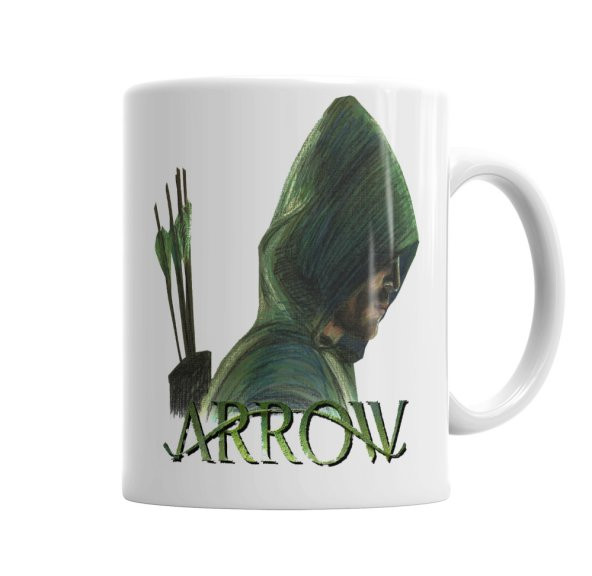 Green Arrow Kupa Bardak Porselen