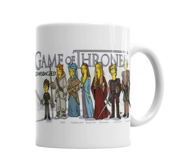 Game Of Thrones Simpsonized Kupa Bardak Porselen
