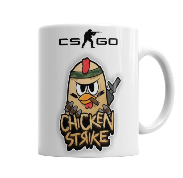 Counter Strike Global Offensive Cs Go Chiken Strike Kupa Bardak