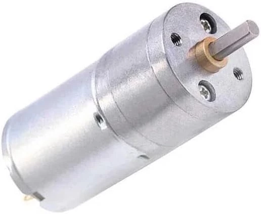 25mm 26 RPM Redüktörlü DC Motor