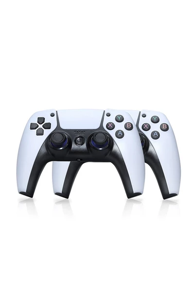 Y5 64GB Android Dual Pad 4K Game Stick - Beyaz