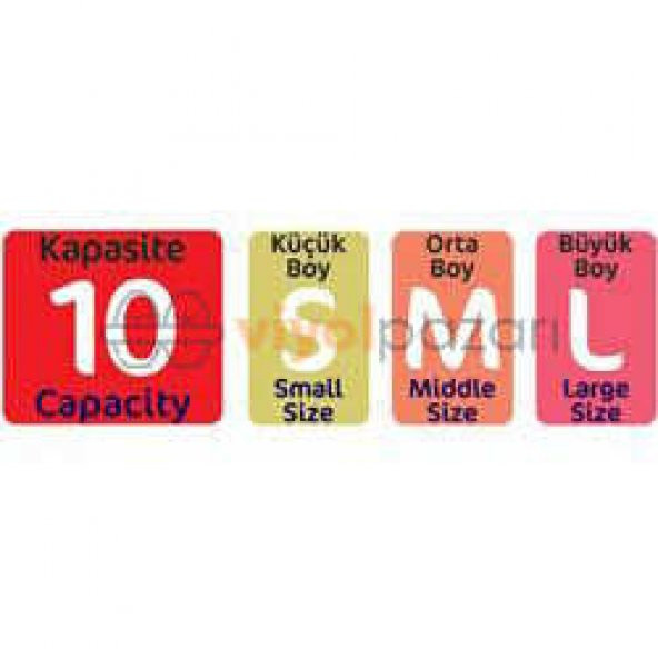 10lu Üstü Düz Kapaklı Yumurta Viyolü (60 Adet) - Resim 4