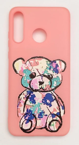 Huawei P30 Lite Uyumlu Resimli Yumuşak Slikon Kılıf ürün görseli 1