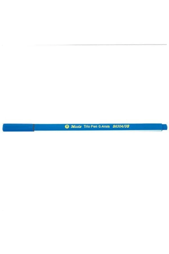 Masis Keçe Uç Kalem Mavi 10 Lu S6504-08 (1 Paket 10 Adet)