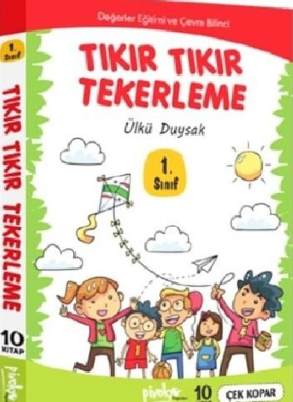 Pinokyo 1. Sınıf Tıkır Tıkır Tekerleme (10 Kitap Takım)