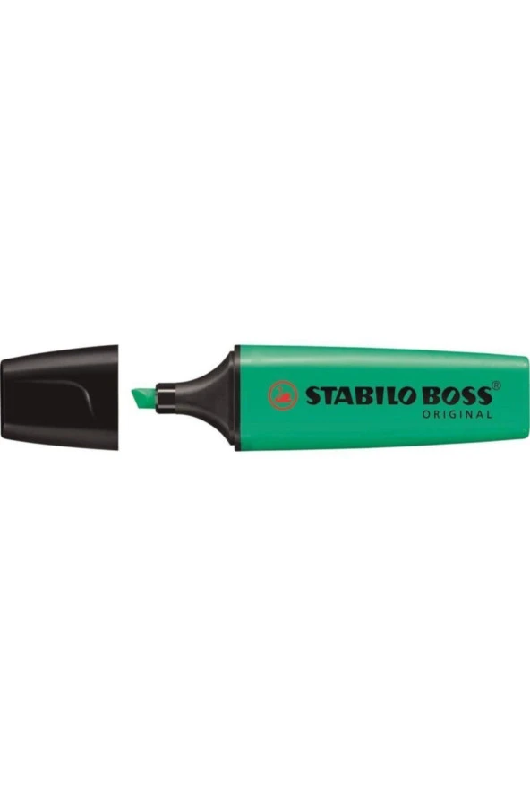 Stabilo Fosforlu Kalem Boss Orıgınal Turkuaz (10 Lu Paket)