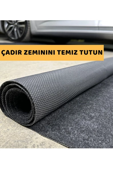 Kamp Matı Çadır Halısı Kaymaz Su Geçirmez Zemin Koruyucu Çadır İçi Dışı Kullanıma Uygun - 6