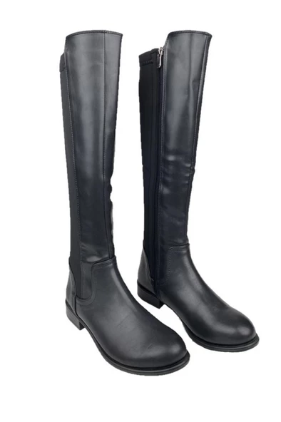 Fix 501 Deri Trend Fashion Kadın Çizme