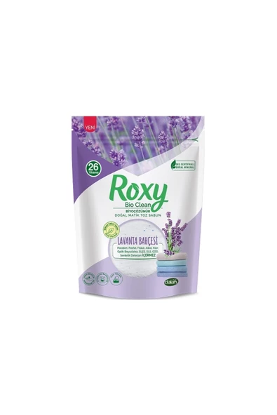 Dalan  Roxy Bio Clean Doğal Matik Toz Sabun Lavanta Bahçesi 800 gr