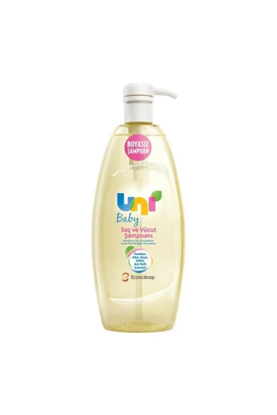 Uni Baby  Saç Ve Vücut Şampuanı 900 ml