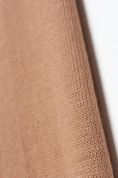 Camel-Balıkçı Yaka Triko Tunik - Resim 8