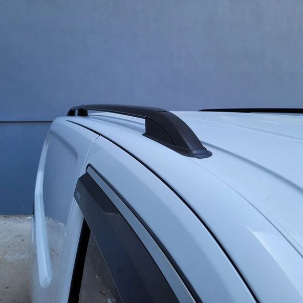 Peugeot Partner Tavan Çıtası Uzun Şasi 2019 Model ve Sonrası Siyah - Resim 4