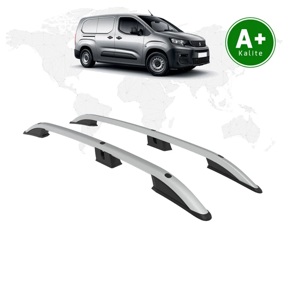 Peugeot Partner Tavan Çıtası Uzun Şasi 2019 Model Ve Sonrası Gri ürün görseli 1