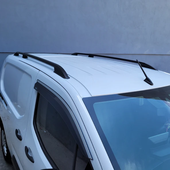 Toyota Proace City Panelvan Tavan Çıtası Uzun Şasi 2019 Model ve Sonrası Siyah - 3