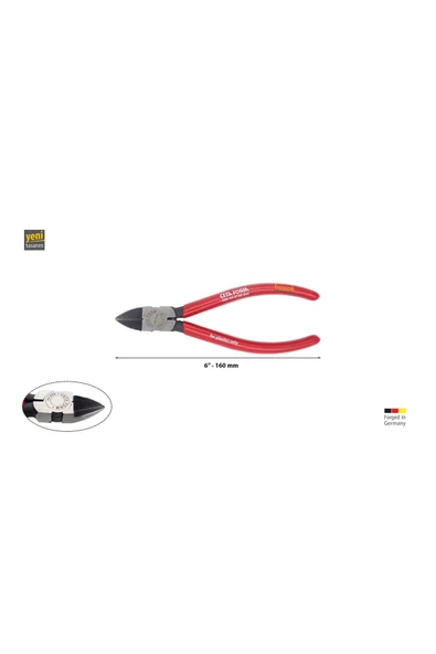 CETA PLASTİK İÇİN YAN KESKİ 160 MM - 2