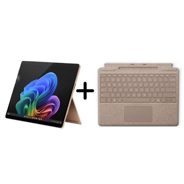 Microsoft Surface Pro Copilot+ PC (11. Sürüm) ZHY-00042 Set- 13" Touch- Snapdragon X Plus– 16GB–512GB SSD- 1 Yıl Garanti