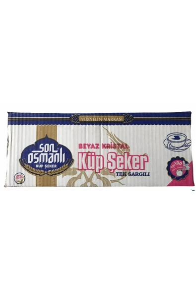 Son Osmanlı Tekli Sargılı Kesme Şeker 4000 gr