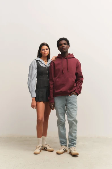 Muggo GORDON Unisex Ortopedik Günlük Garantili Bağcıklı Yürüyüş Koşu Sneaker Spor Ayakkabı - 2