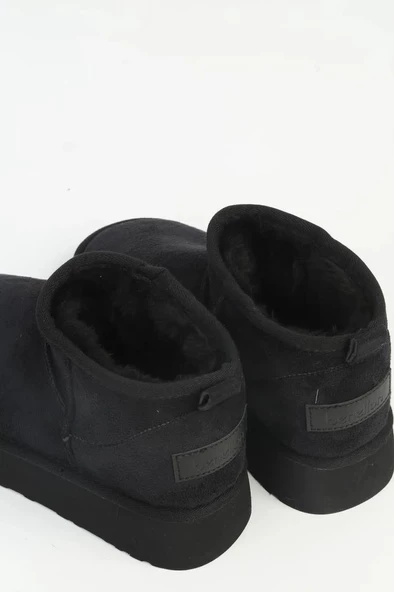 Benetton BN-50142 Kadın Bot Siyah 36-40 - 4