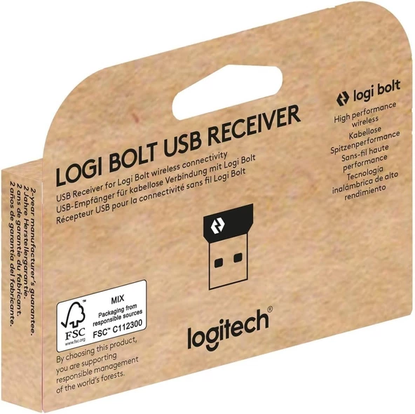 Logitech Bolt Adapter USB Receiver Adapter - 3