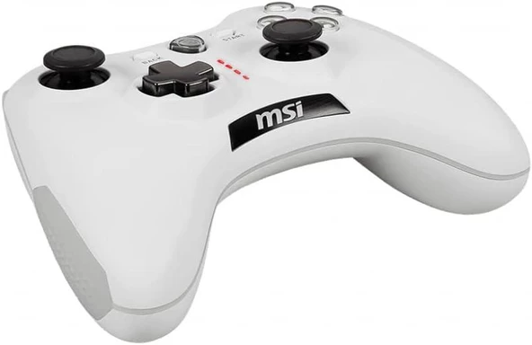 MSI GG Force GC20 V2 Beyaz PC ve Android Uyumlu Oyun Kolu - Resim 3