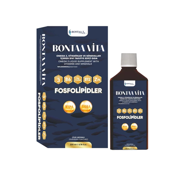 Bontaa Vita Fosfolipidler Omega Multivitamin Sıvı 200ML ürün görseli 1