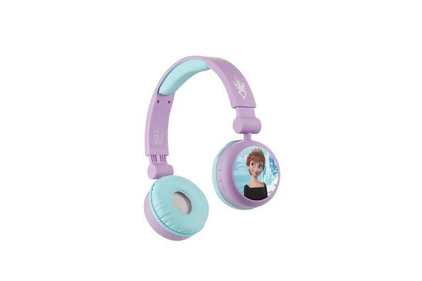 Bluetooth Kulaklık Disney Frozen Karlar Ülkesi Anna Elsa Mikrofonlu Kablosuz Çocuk Kulaklığı Lisanslı DY-9966-FR - 5