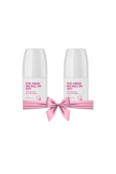 FARMASİ Antı-perspırant Soft Deo Roll On Women 50 Ml x 2 Adet