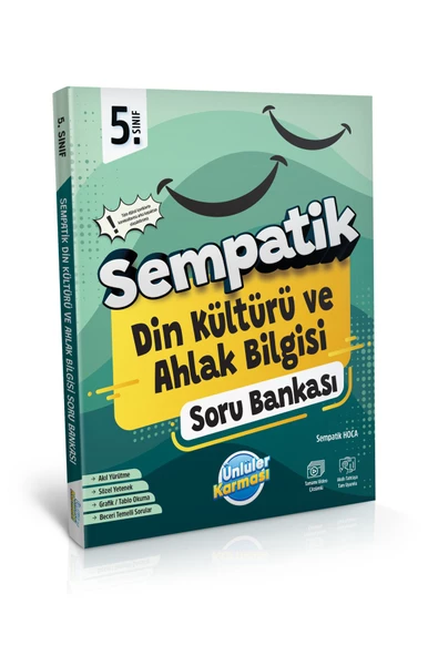 5. SINIF SEMPATİK DİN KÜLTÜRÜ VE AHLAK BİLGİSİ SORU BANKASI (2025 YENİ BASKI) ürün görseli 1